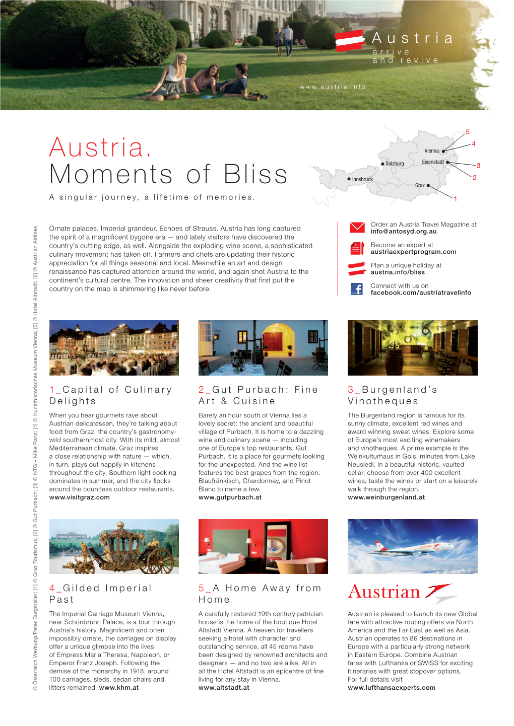 Austria. Moments of Bliss