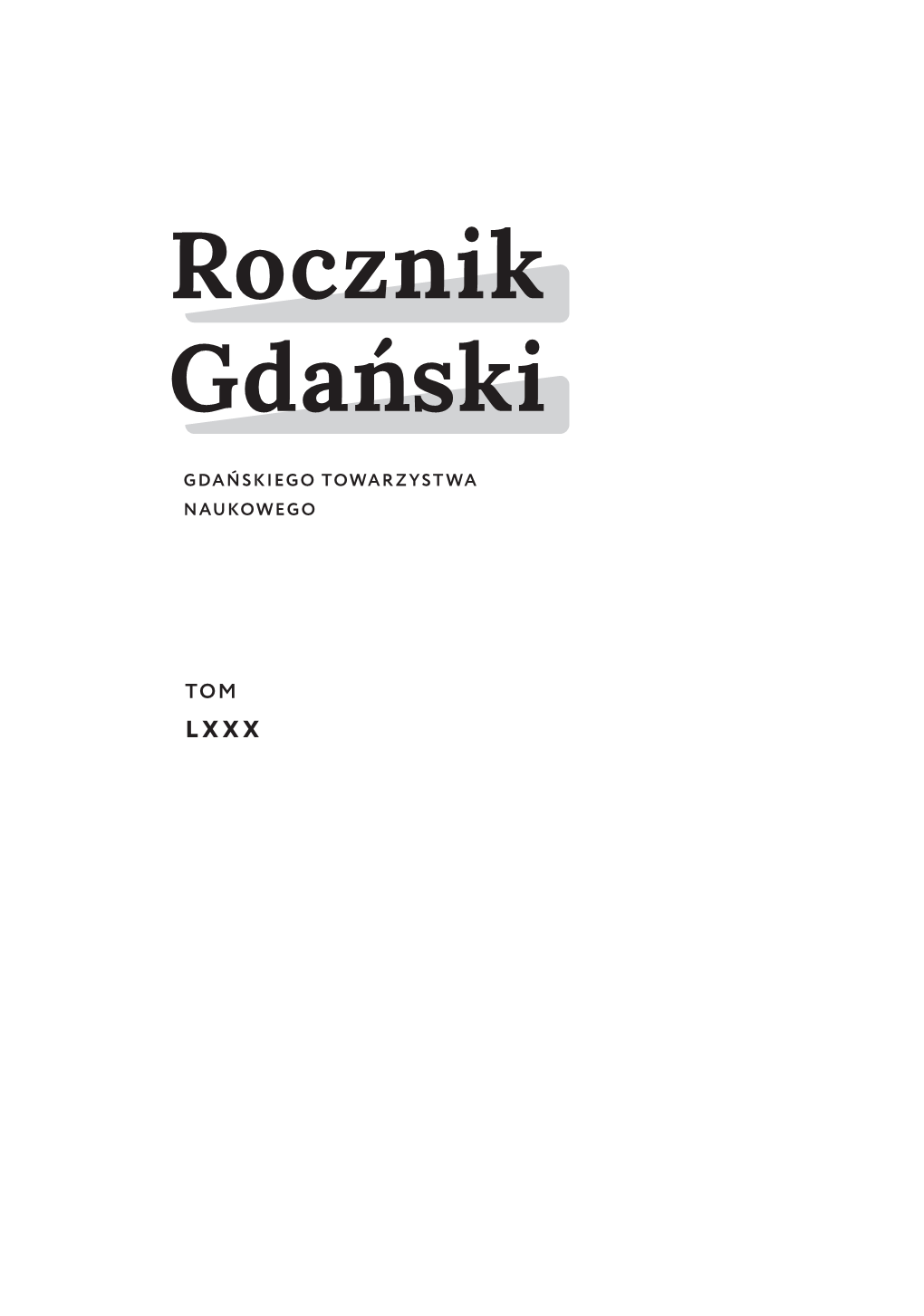 Rocznik Gdański