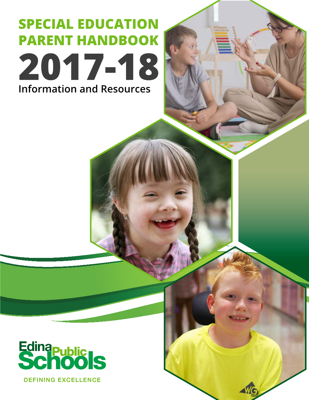 SPECIAL EDUCATION PARENT HANDBOOK 2017-18 Information and Resources Table of Contents