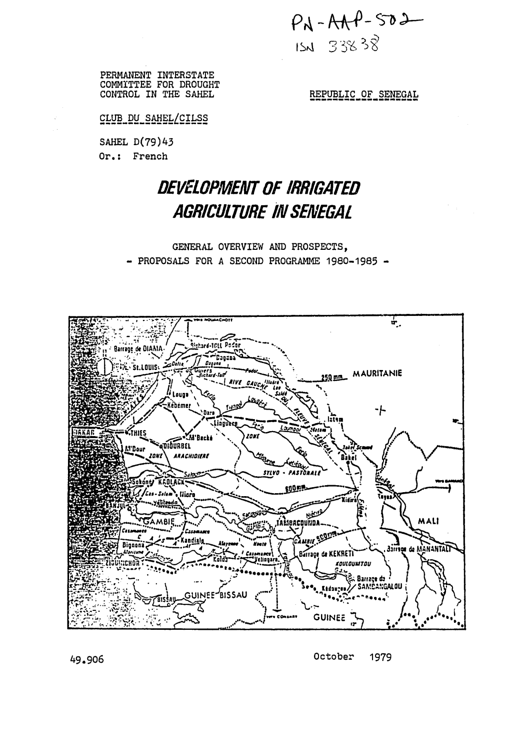 Development of Irrigated Agriculture in Senegal