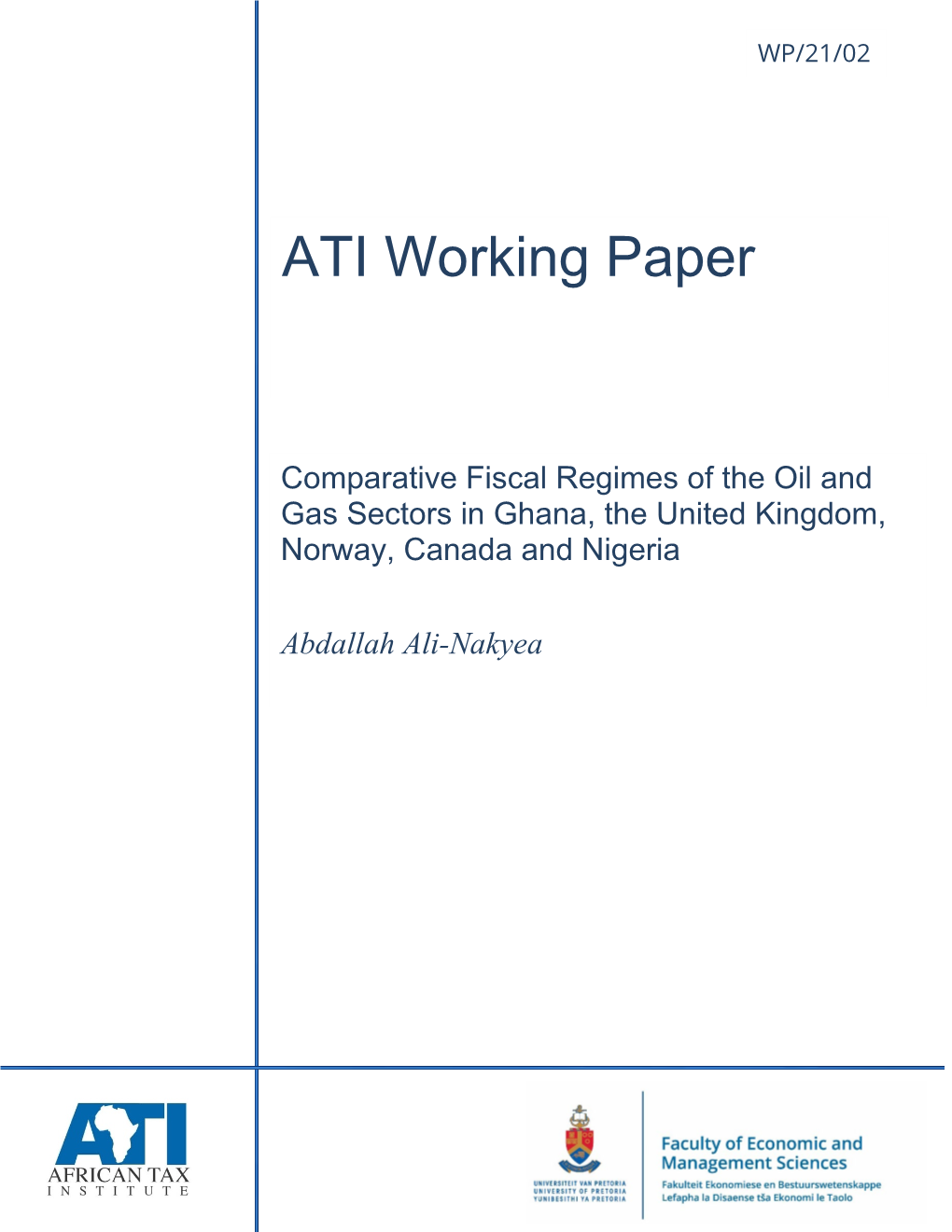 ATI Working Paper