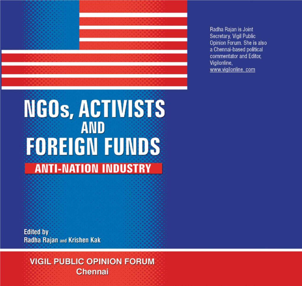 Ngos, Activists & Foreign Funds