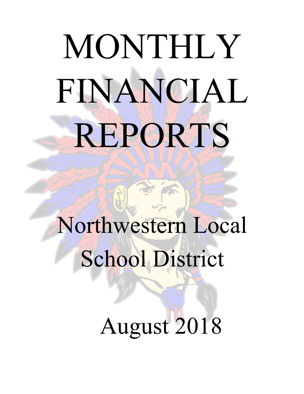 Northwestern Local School District August 2018
