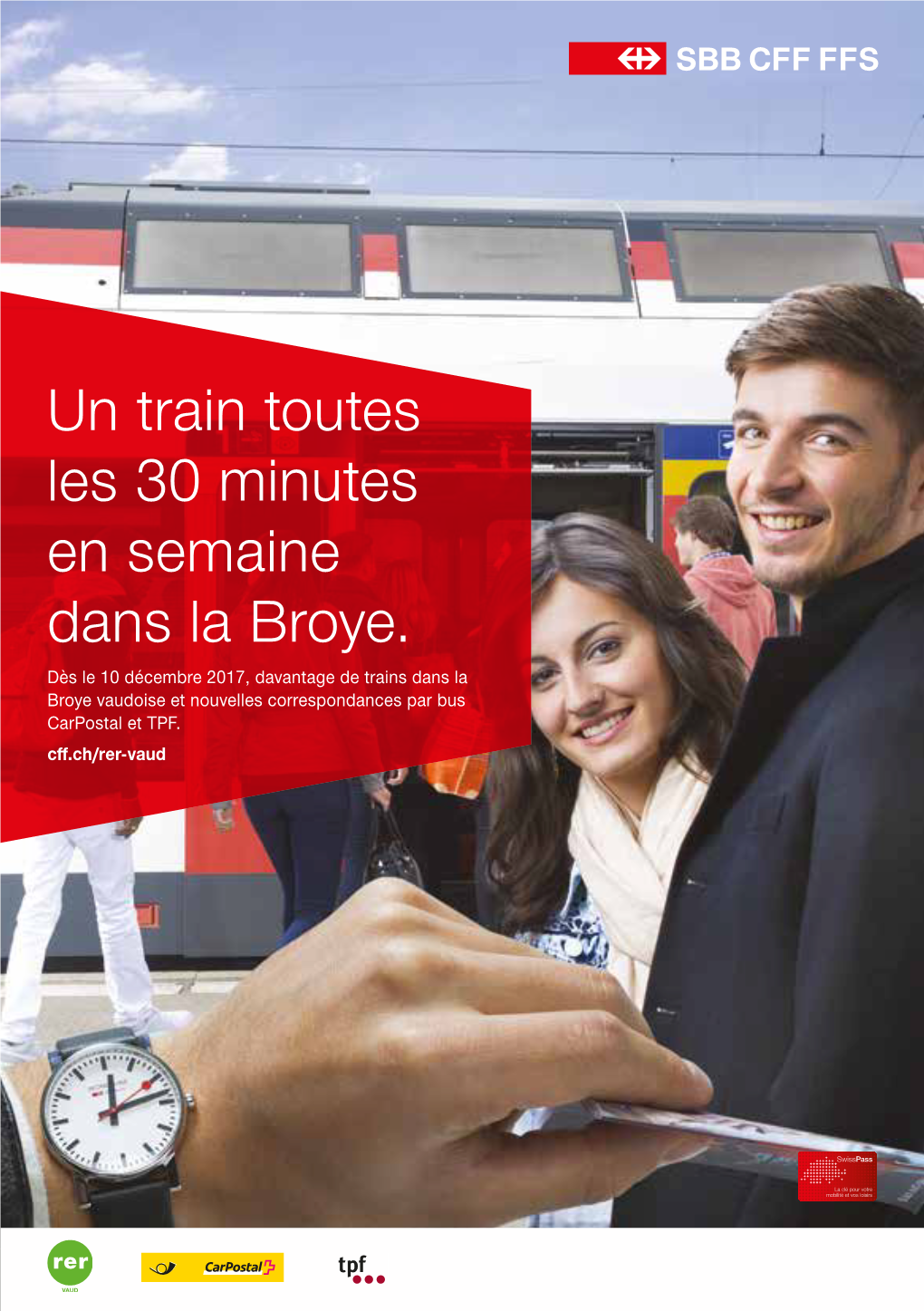 Un Train Toutes Les 30 Minutes En Semaine Dans La Broye