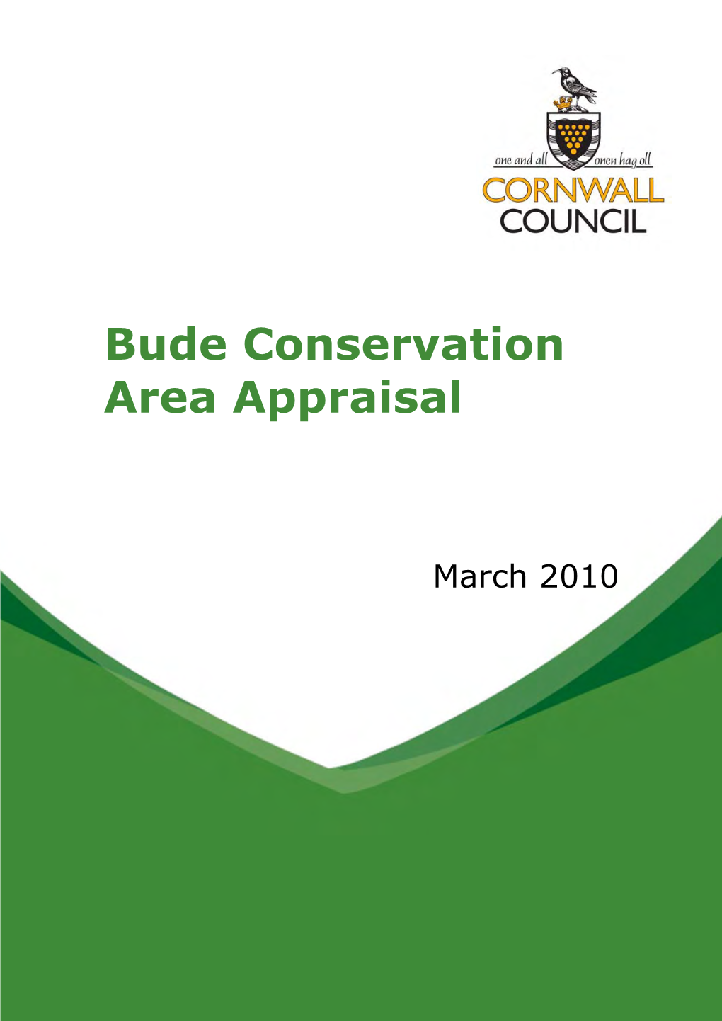 Bude Conservation Area Appraisal