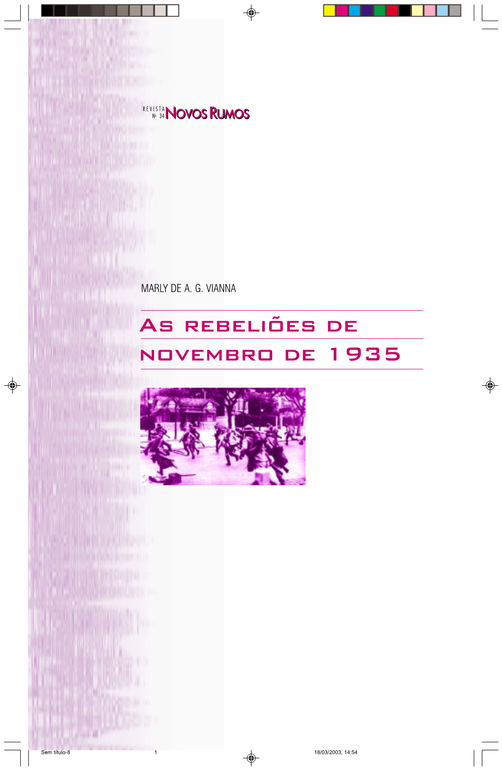 As Rebeliões De Novembro De 1935