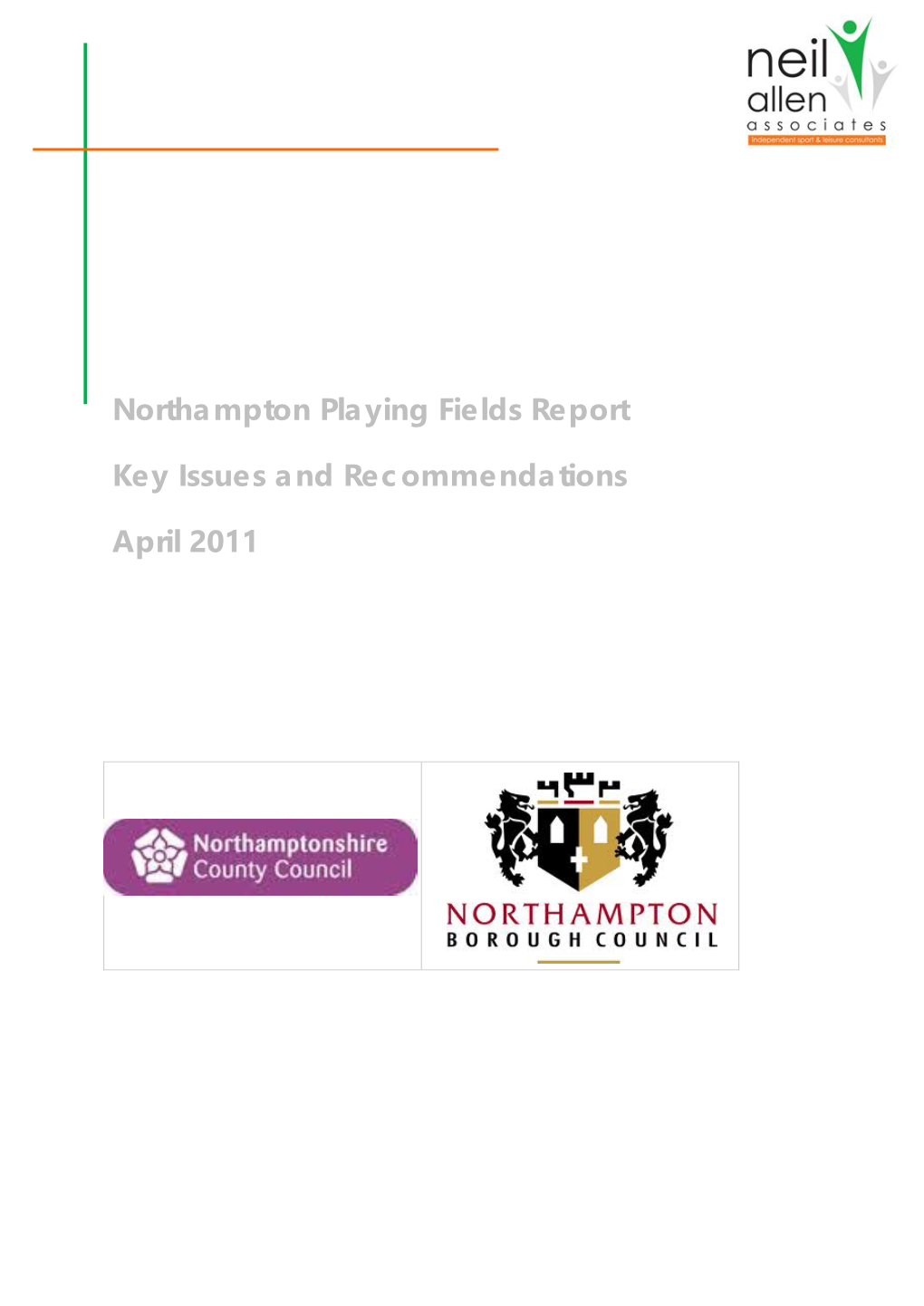 Northampton Borough Council Sports and Playing Pitch Strategy