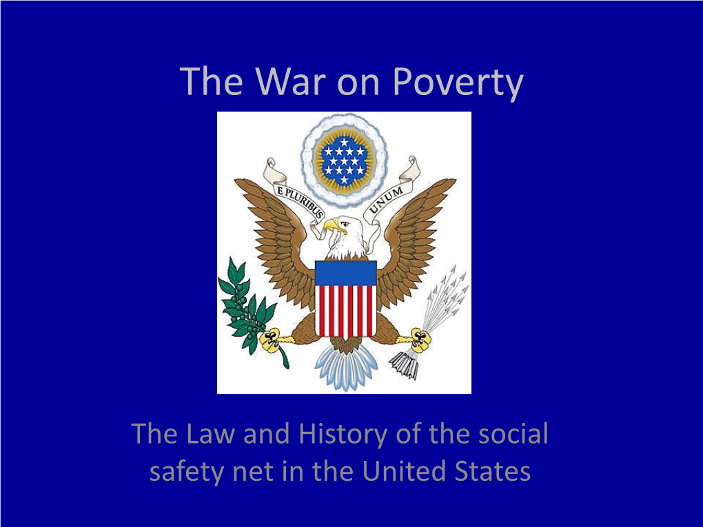 The War on Poverty