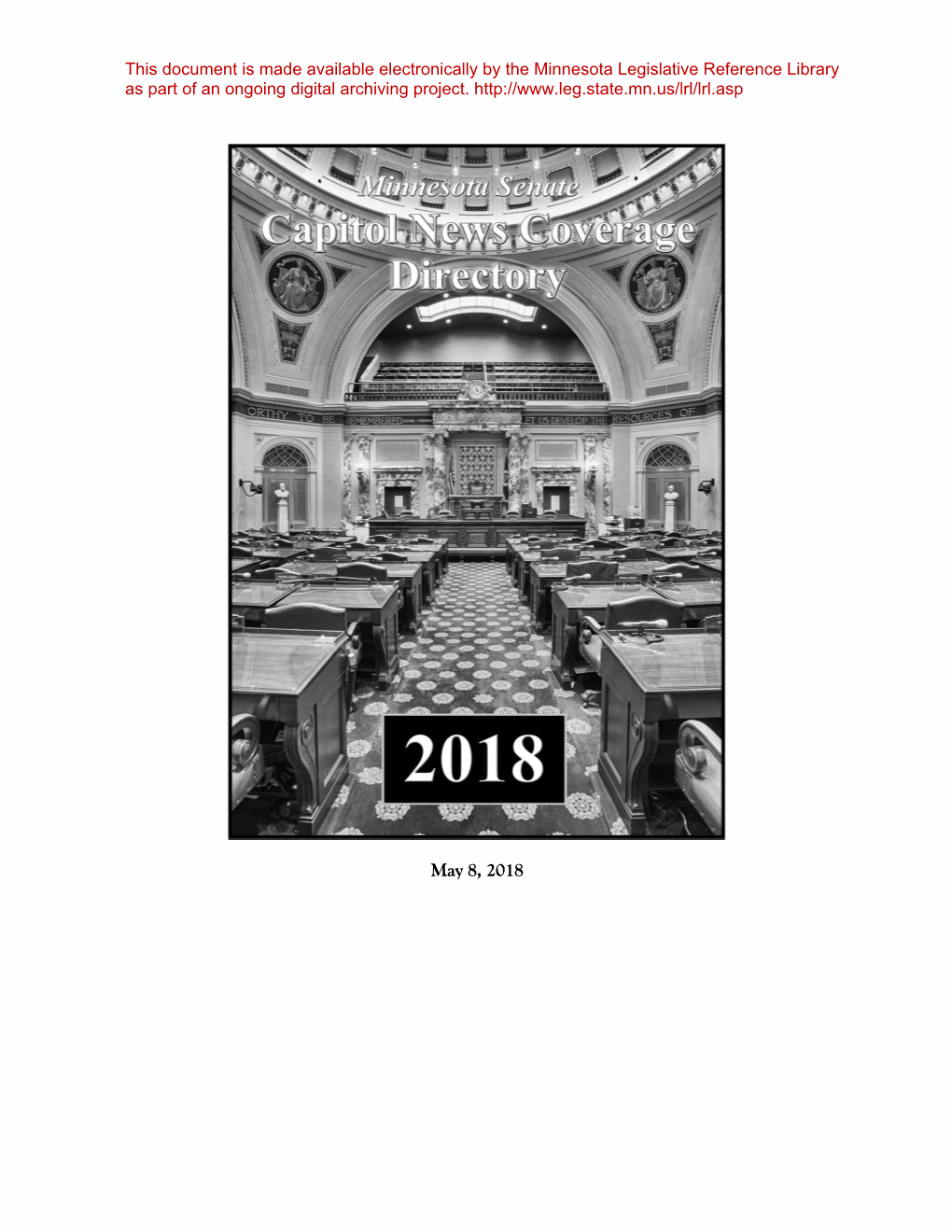 Capitol News Coverage Directory 2018