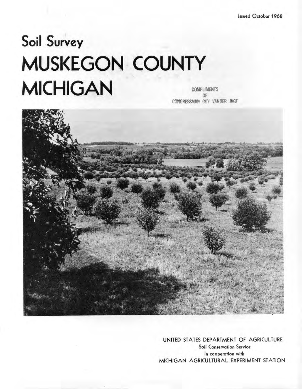 Soil Survey of Muskegon County, Michigan by Karl E