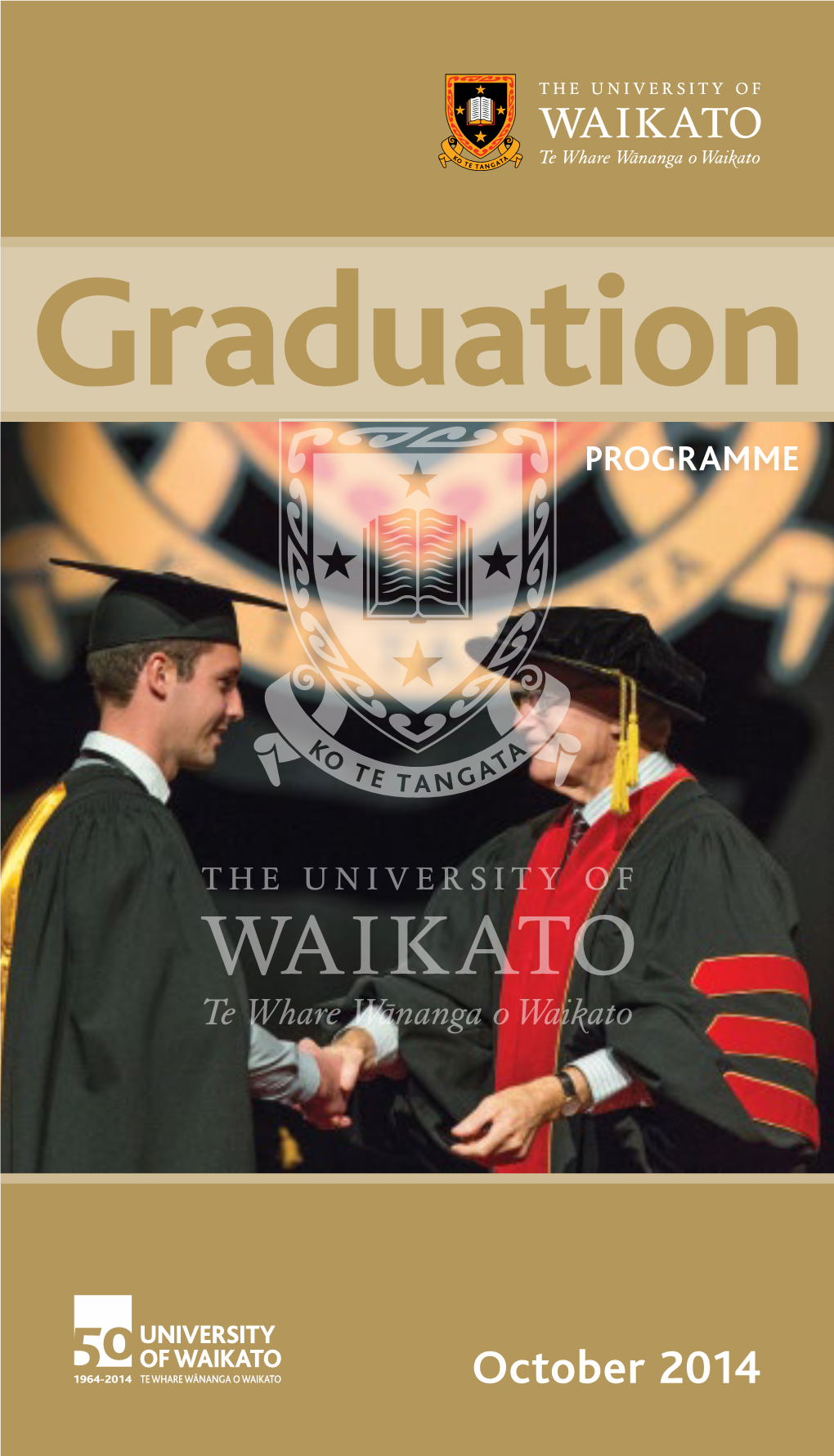 2014 October Graduation Programme