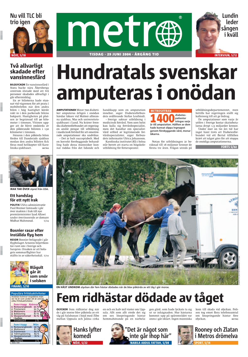 Hundratals Svenskar Amputeras I Onödan