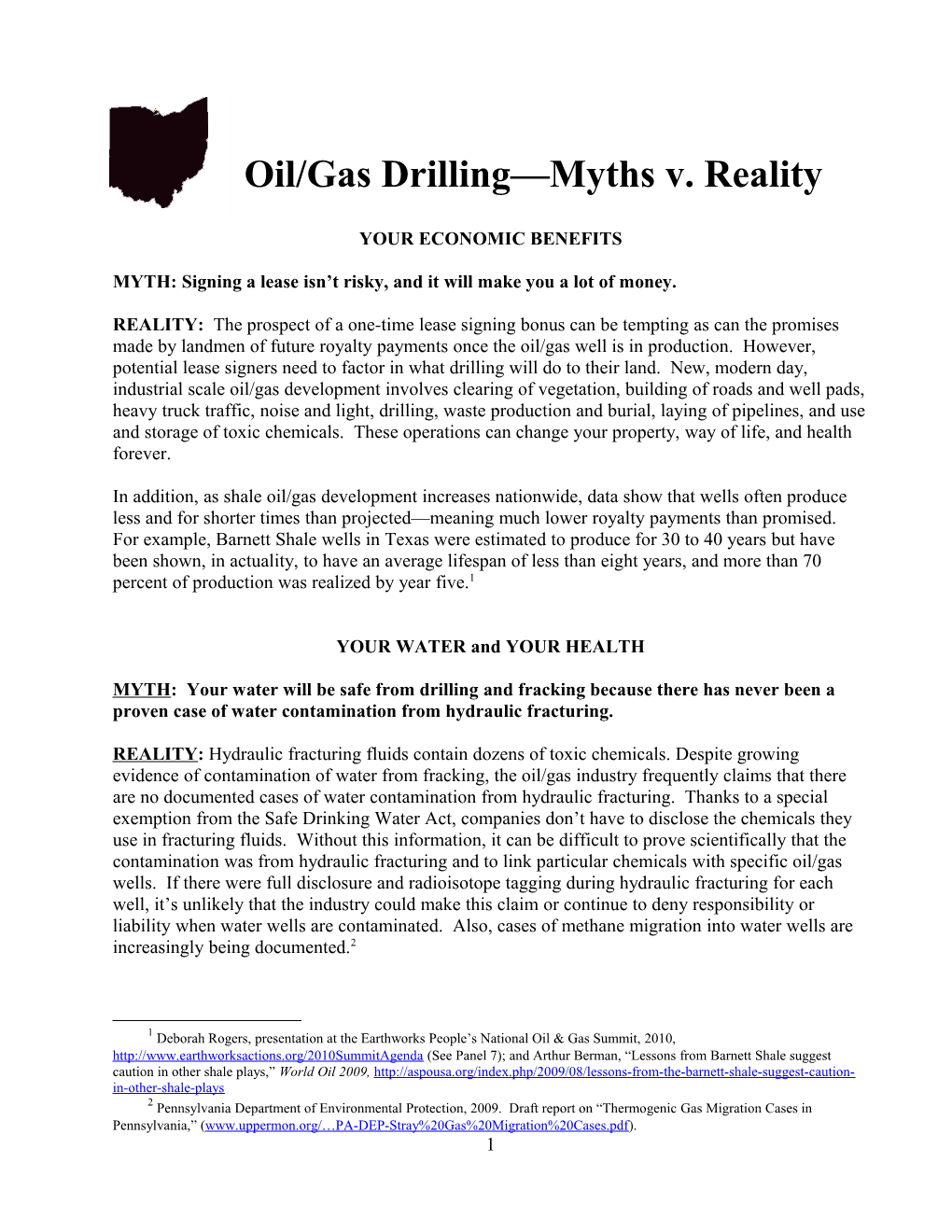 Oil/Gas Drilling Myths V