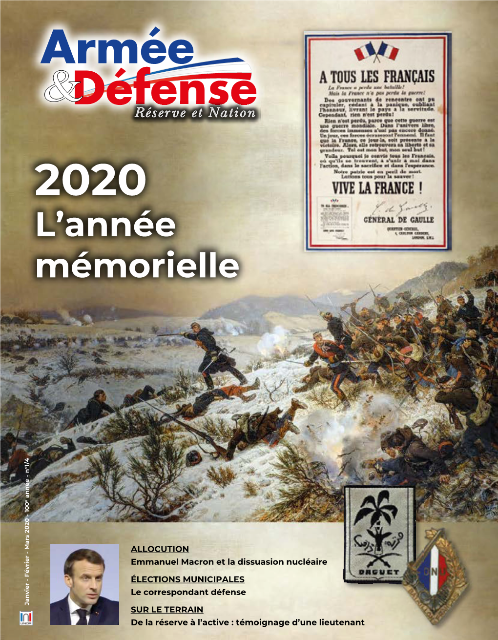 Janvier-Février-Mars 2020 I Armée & Défense I 3