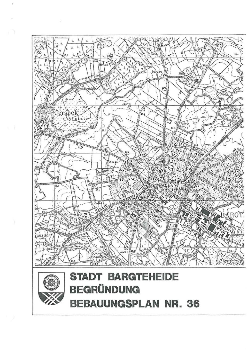 Stadt Bargteheide Begründung Bebauungsplan Nr