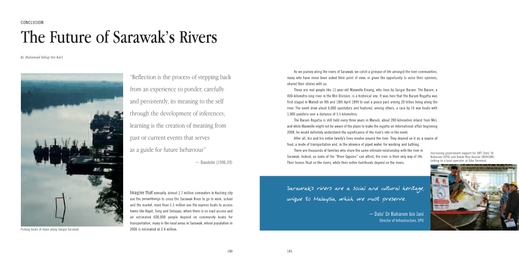 The Future of Sarawak's Rivers