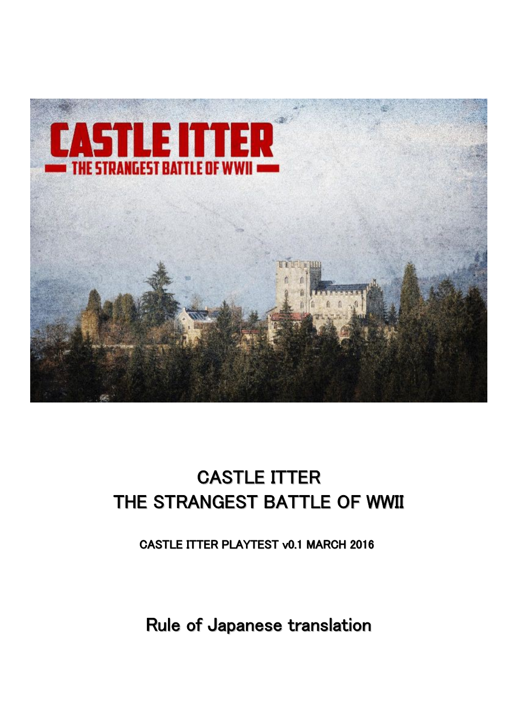 Castle Itter the Strangest Battle of Wwii