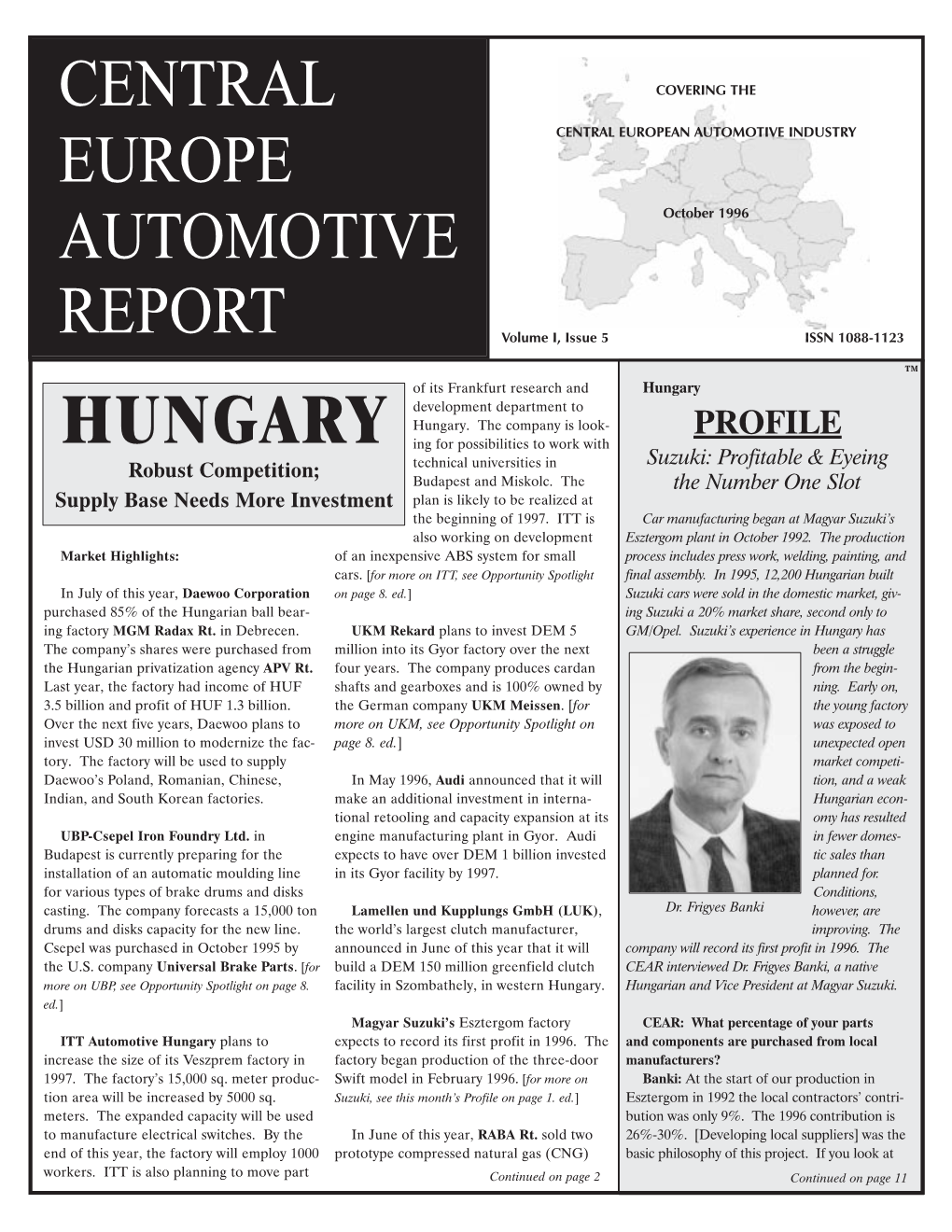 Hungary Development Department to Hungary