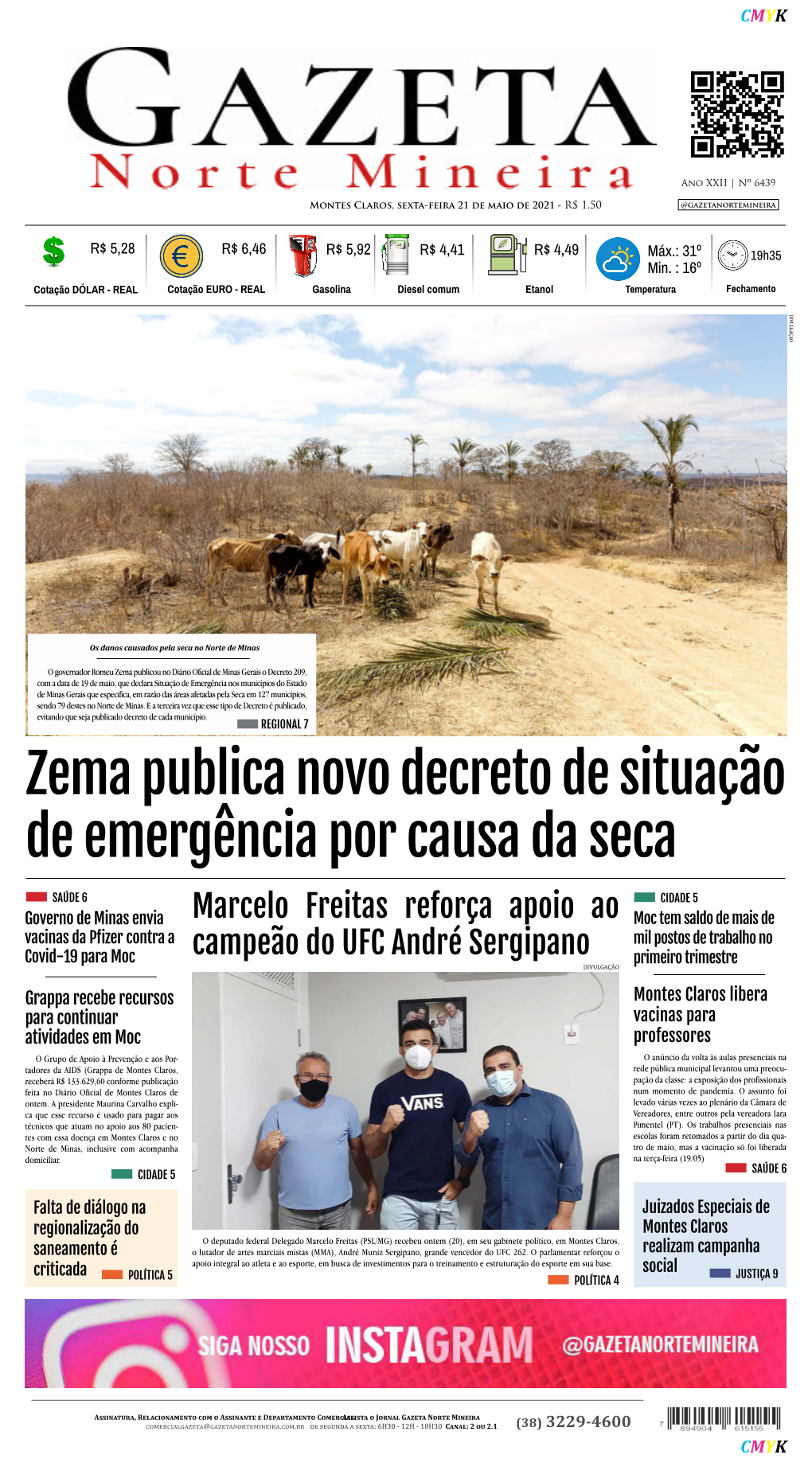 Zema Publica Novo Decreto De Situação De Emergência Por Causa Da Seca