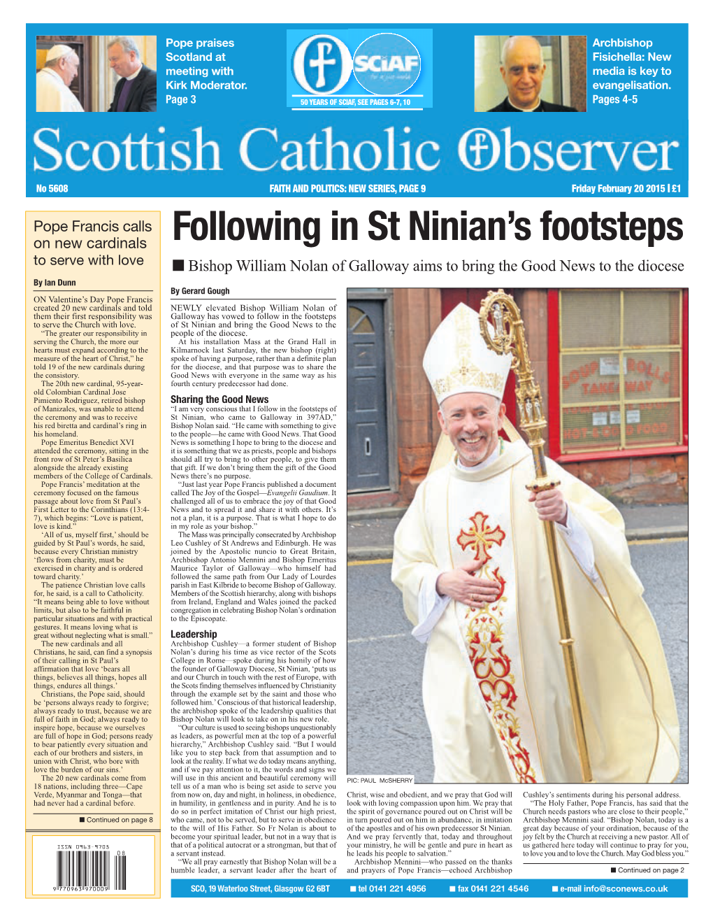 Following in St Ninian's Footsteps