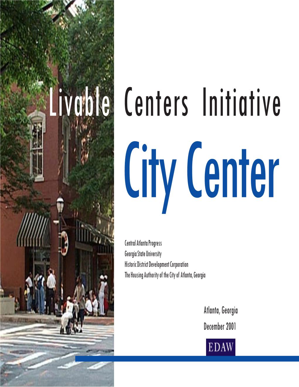 Livable Centers Initiative City Center