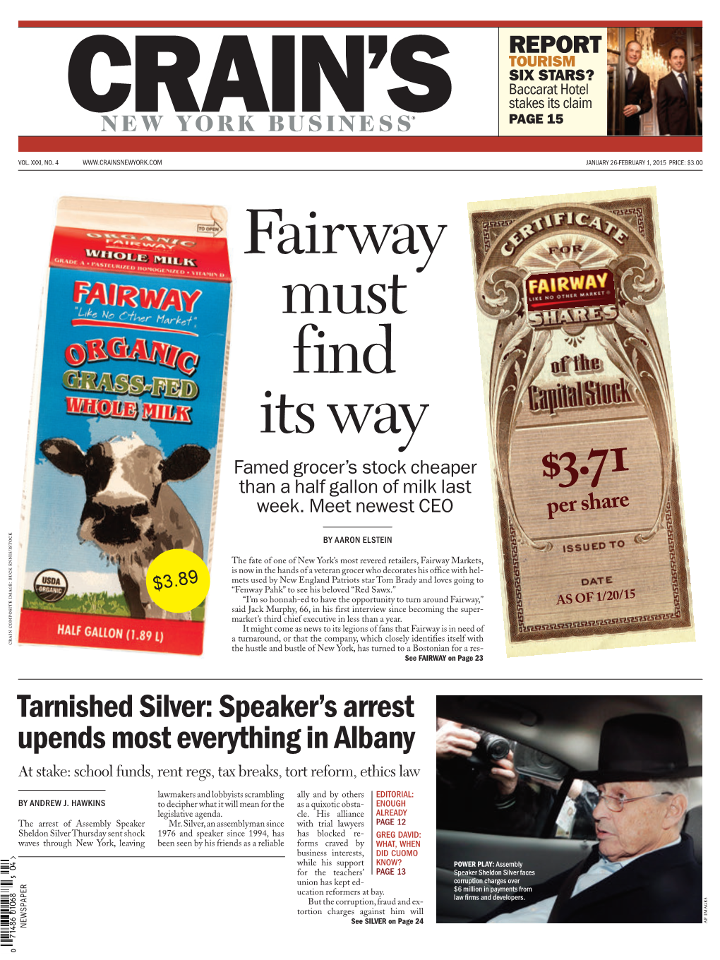 Tarnished Silver: Speaker's Arrest Upends Most Everything in Albany
