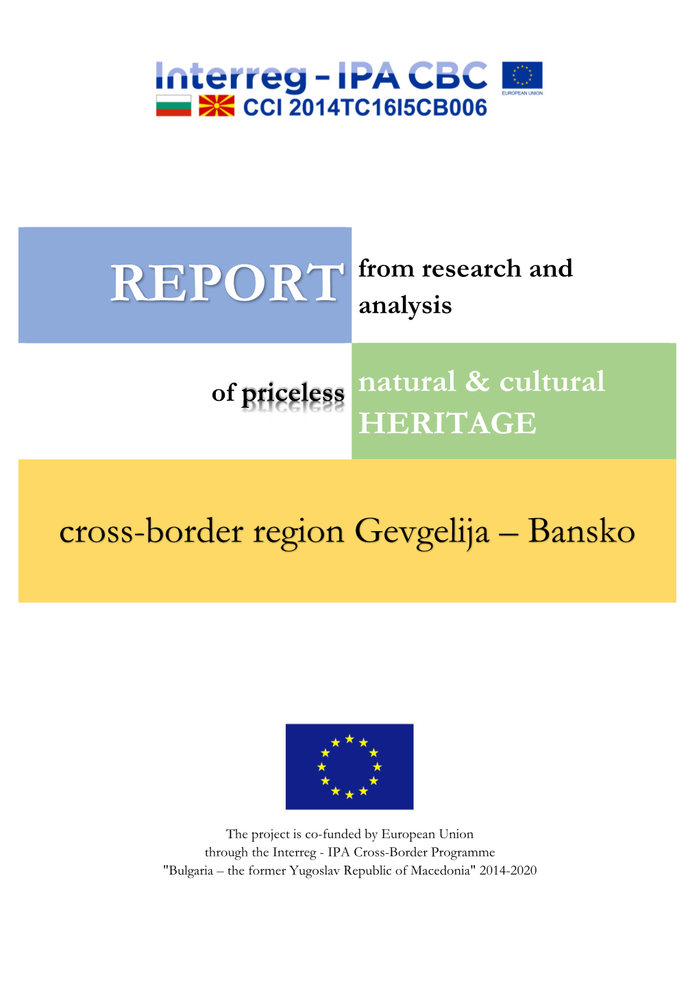 Cross-Border Region Gevgelija – Bansko