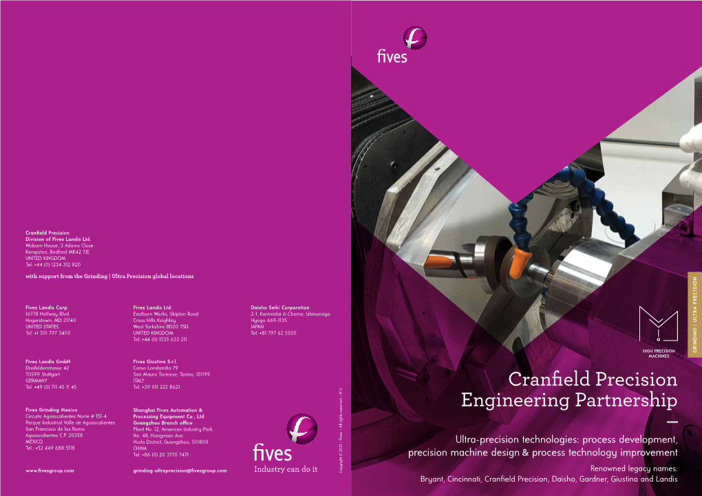 Cranfield Precision Engineering Partnership