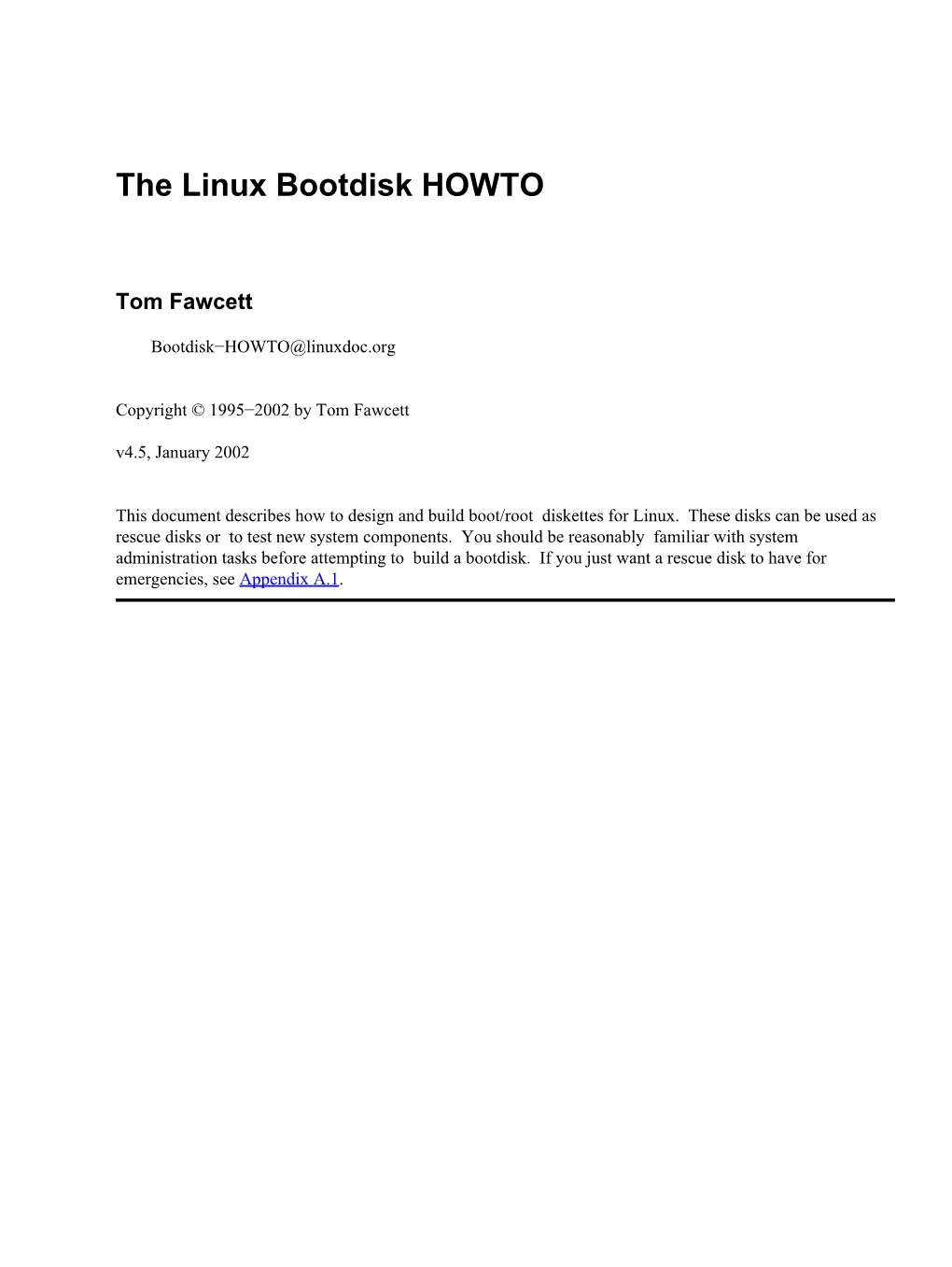 Bootdisk-HOWTO.Pdf