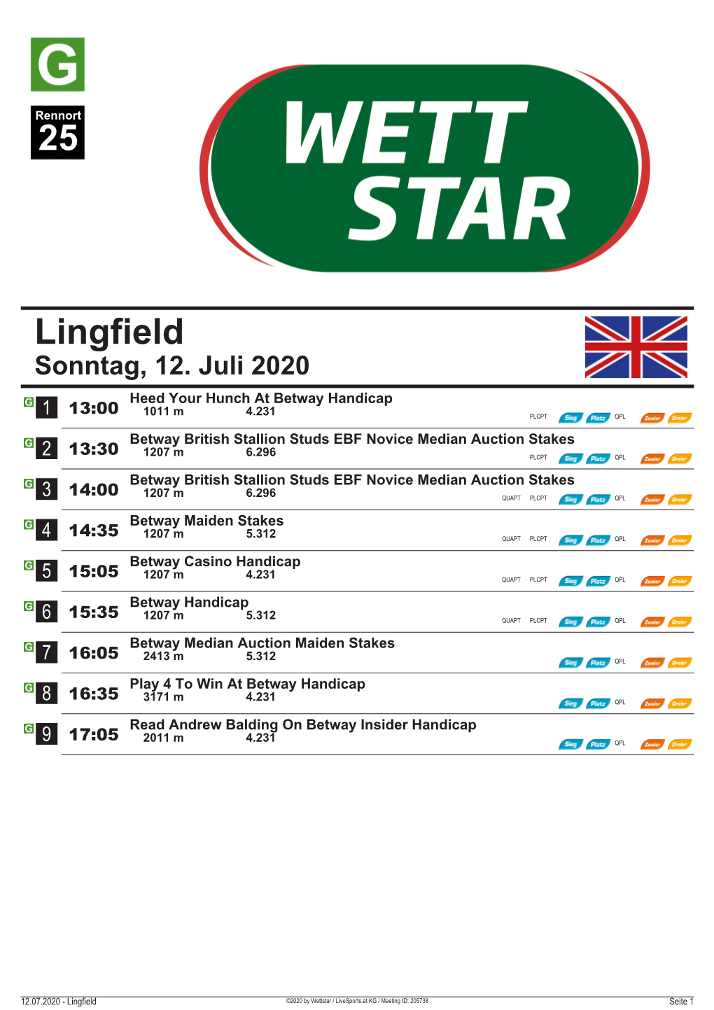 Lingfield 25