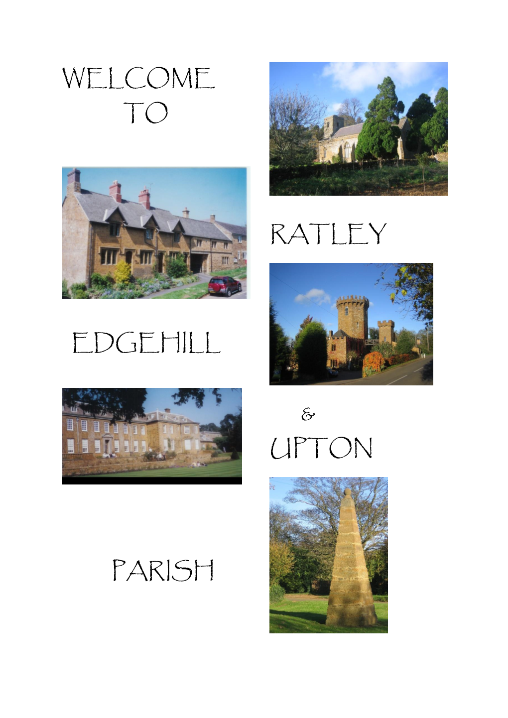 Welcome to Edgehill Parish Ratley & Upton
