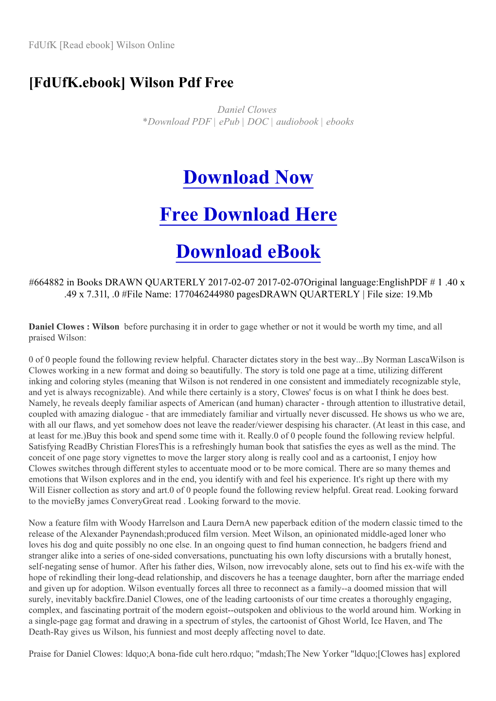 Fdufk [Read Ebook] Wilson Online