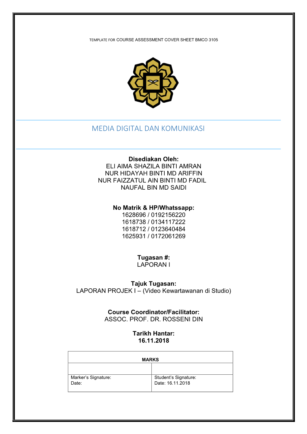 Media Digital Dan Komunikasi