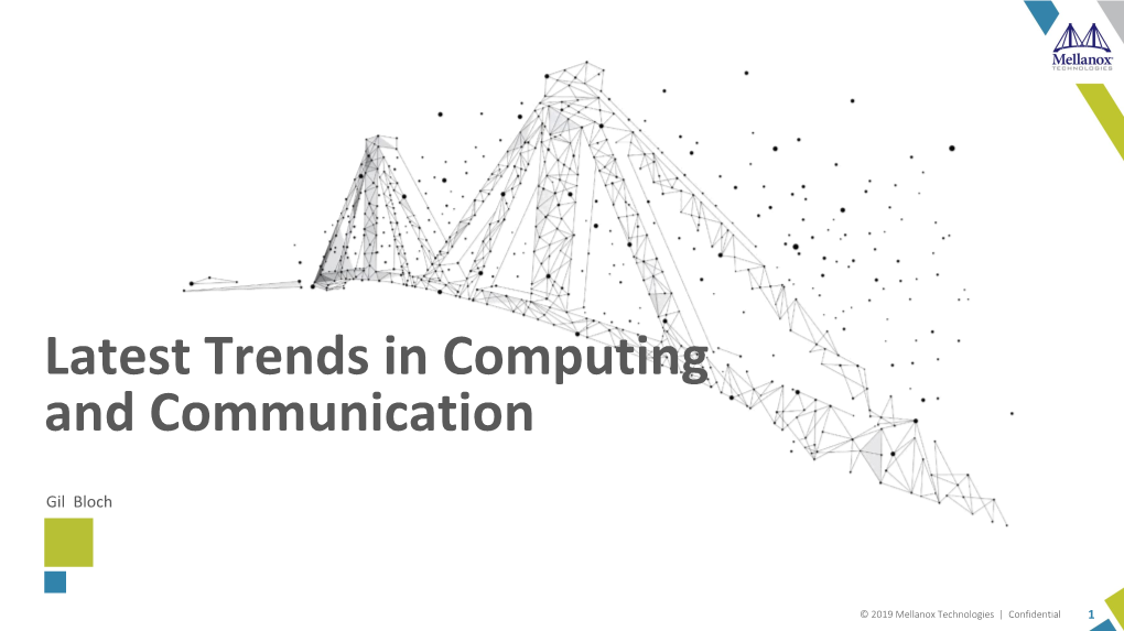Latest Trends in Computing and Communication