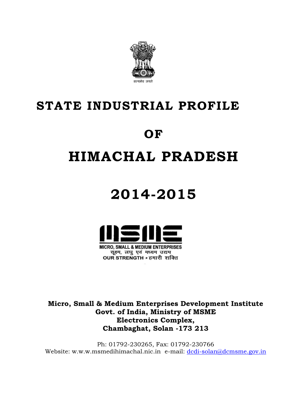 Himachal Pradesh 2014-2015