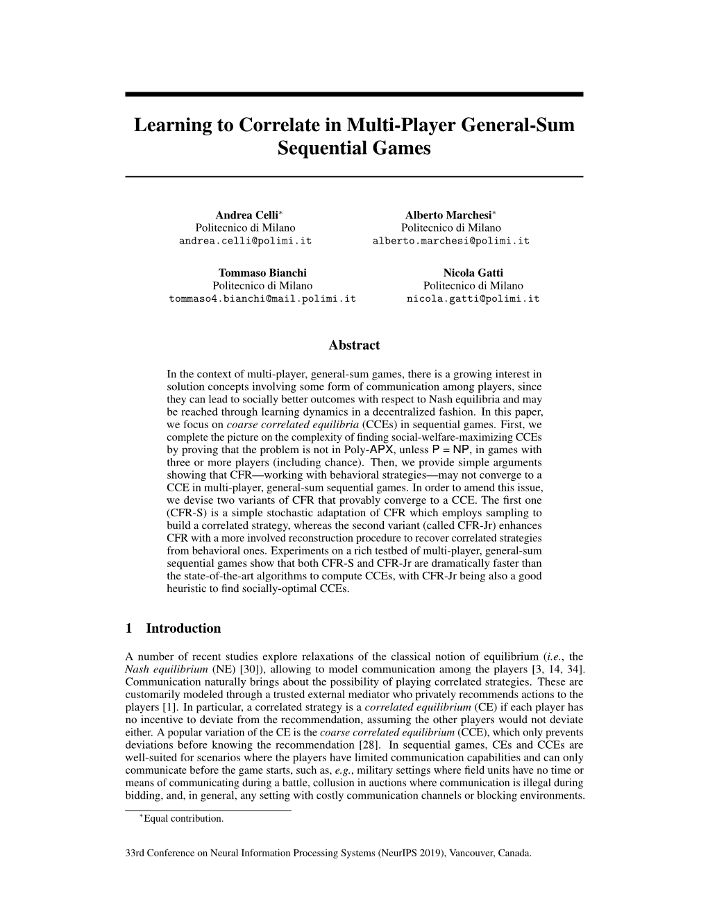 Learning to Correlate in Multi-Player General-Sum Sequential Games