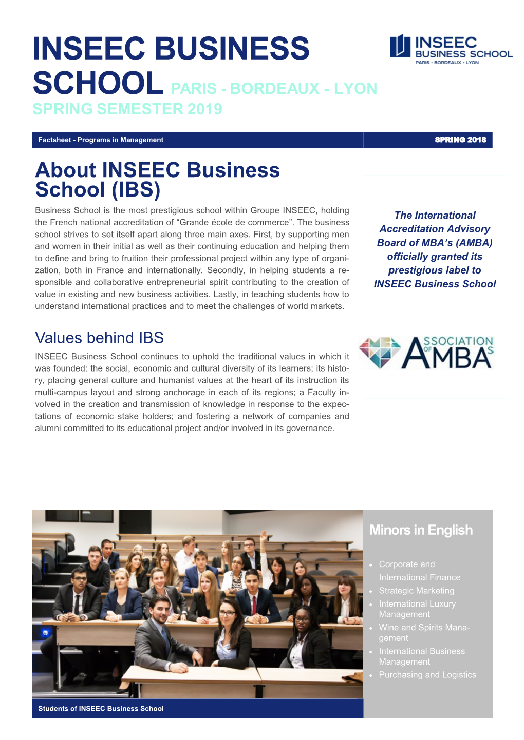 Inseec Business