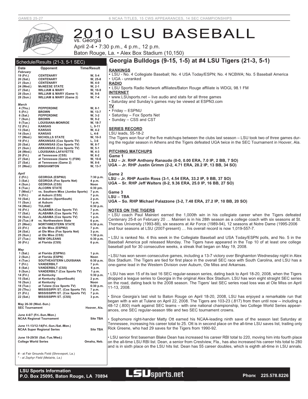 Copy of Game Notes