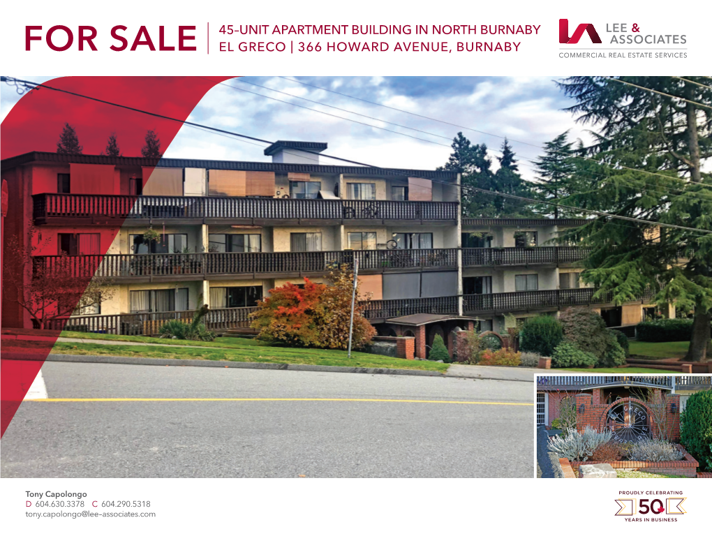 For Sale El Greco | 366 Howard Avenue, Burnaby