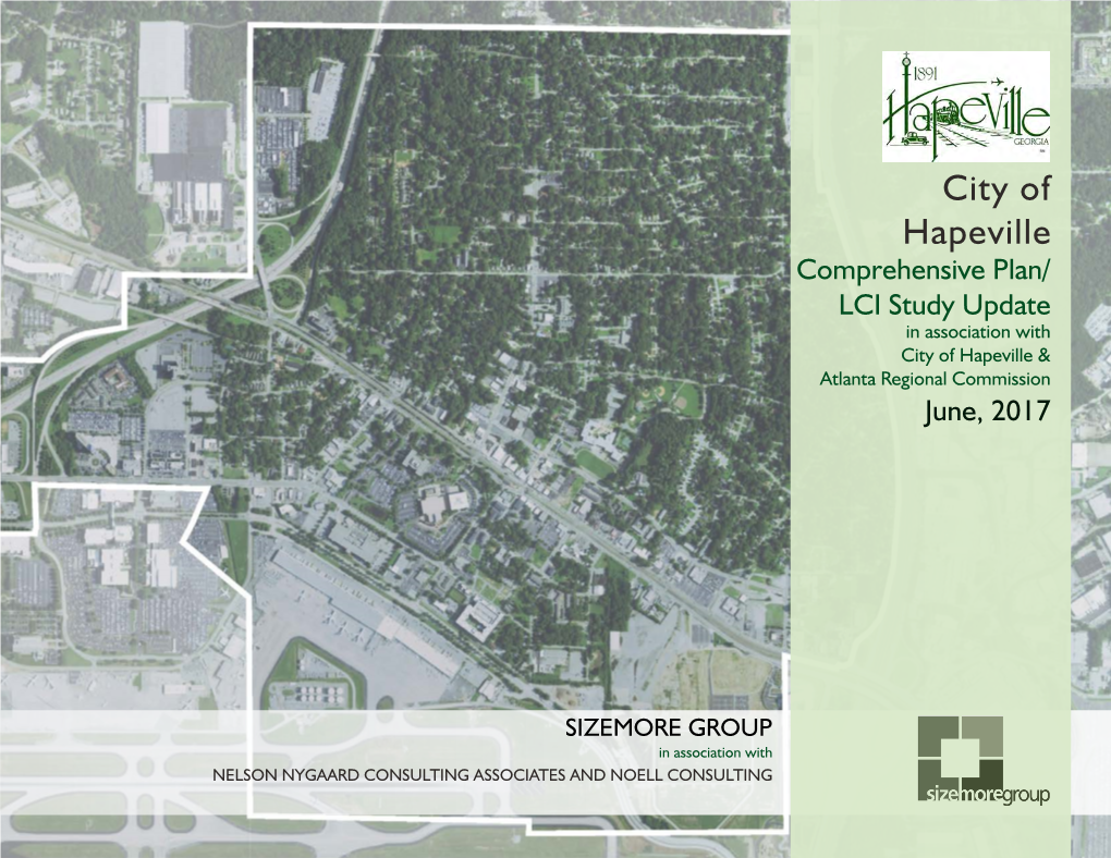 Hapeville City of Comprehensive Plan Update 2017