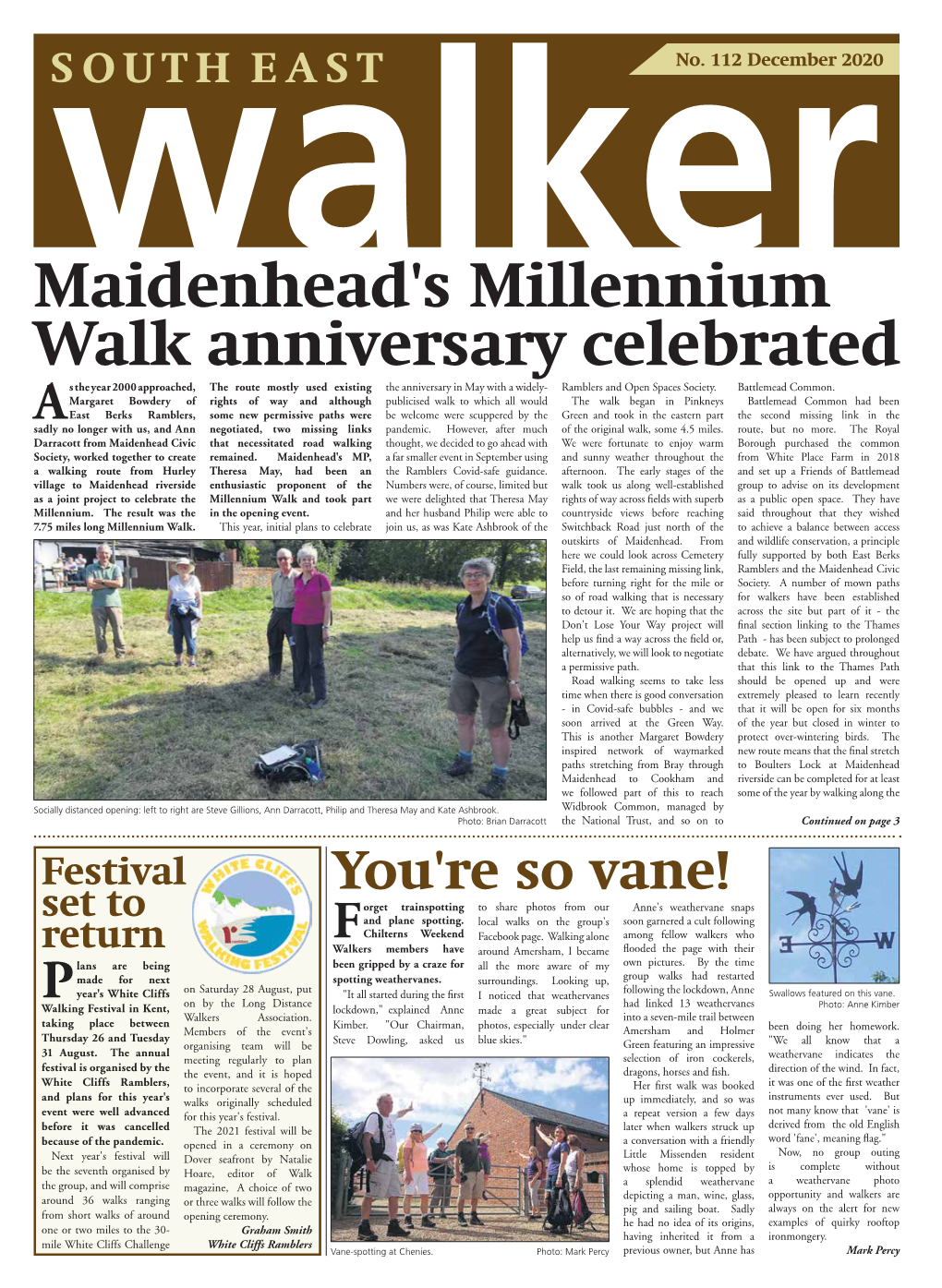 Maidenhead's Millennium Walk Anniversary Celebrated
