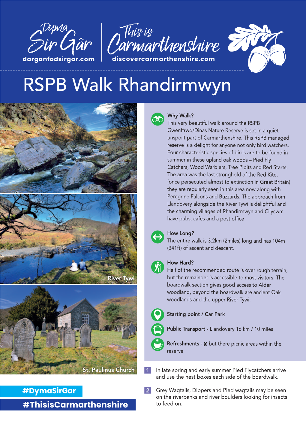 RSPB Walk Rhandirmwyn