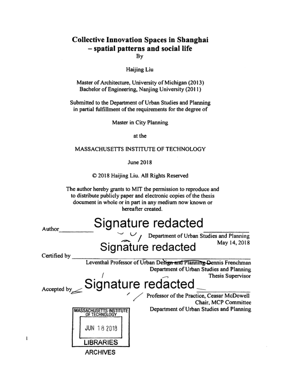 Signature Redacted