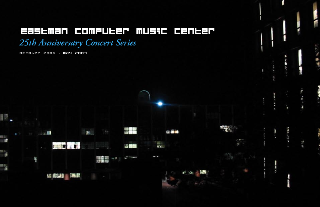 Eastman Computer Music Center
