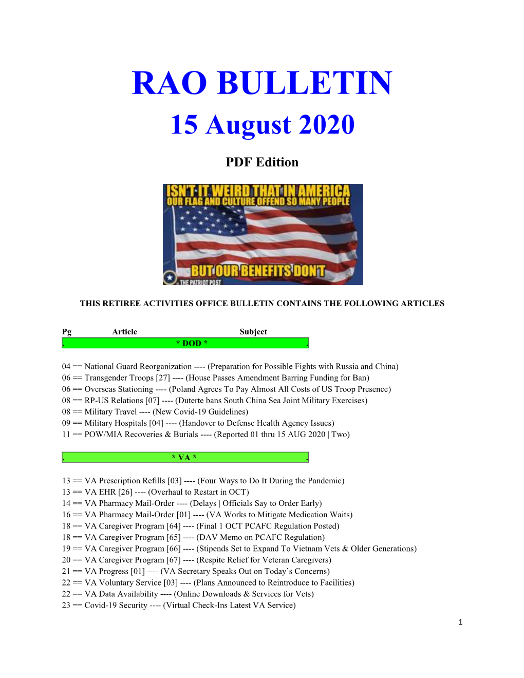 Bulletin 200815 (PDF Edition)