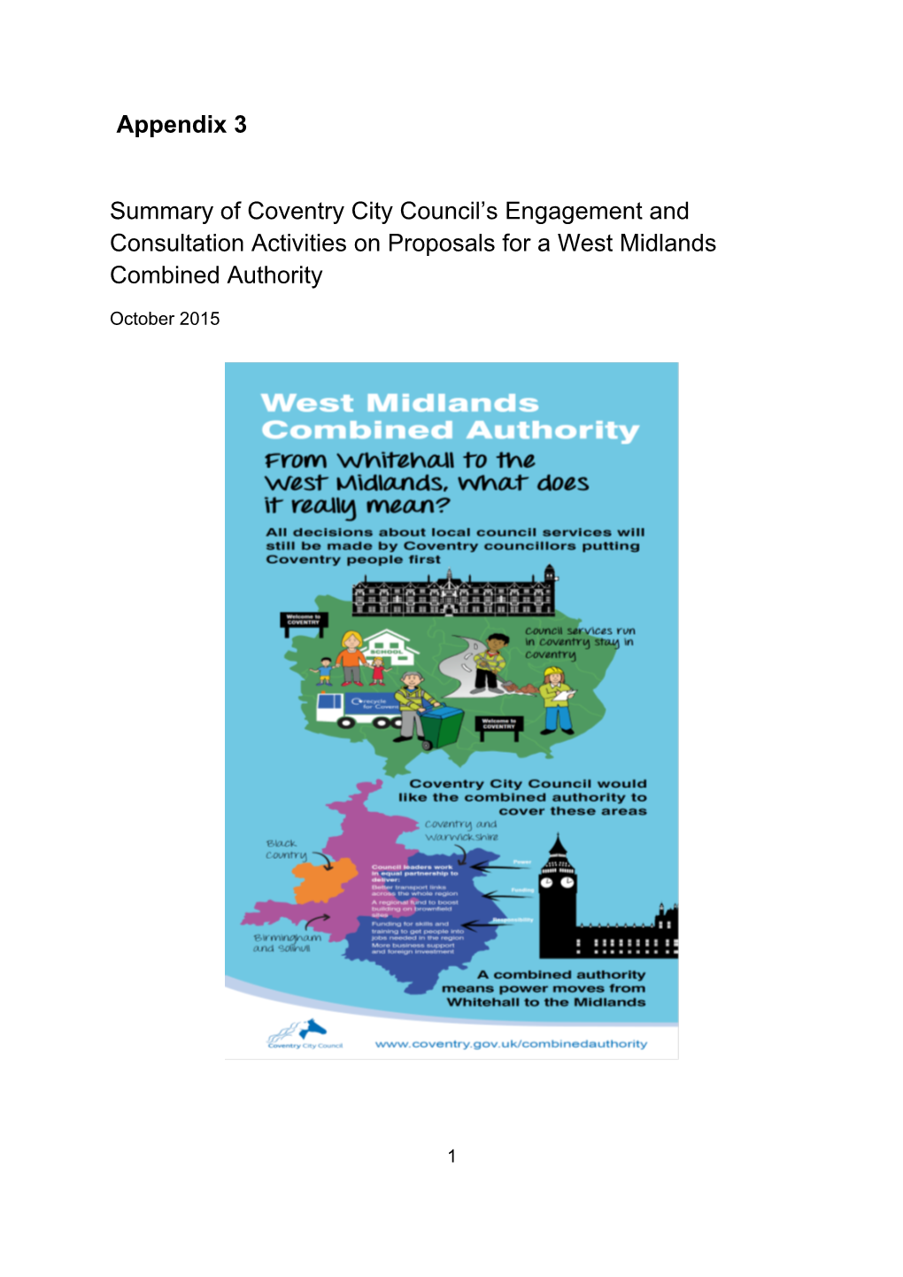 Scheme for Setting up a West Midlands Combined Authority