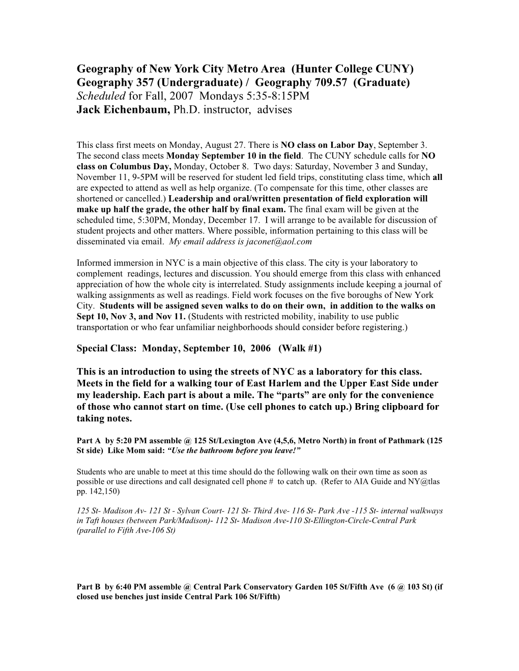 Geography of New York City Metro Area (Hunter College CUNY)