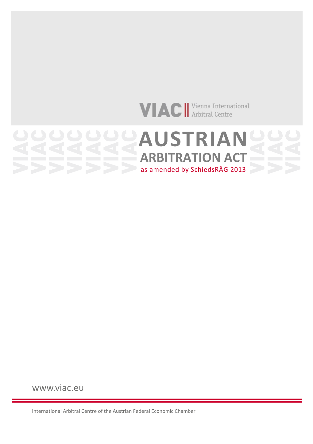 Austrian Arbitration Law 2013