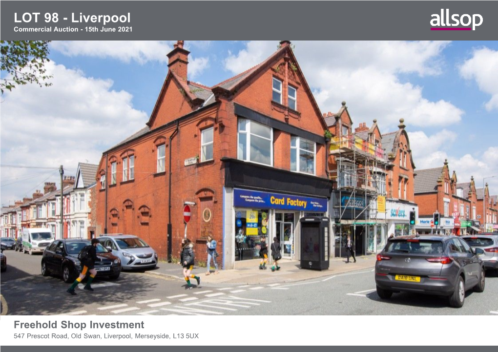 Liverpool Commercial Auction - 15Th June 2021