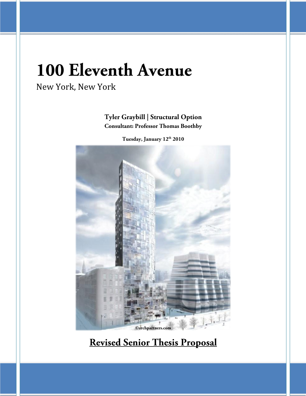 100 Eleventh Avenue New York, New York